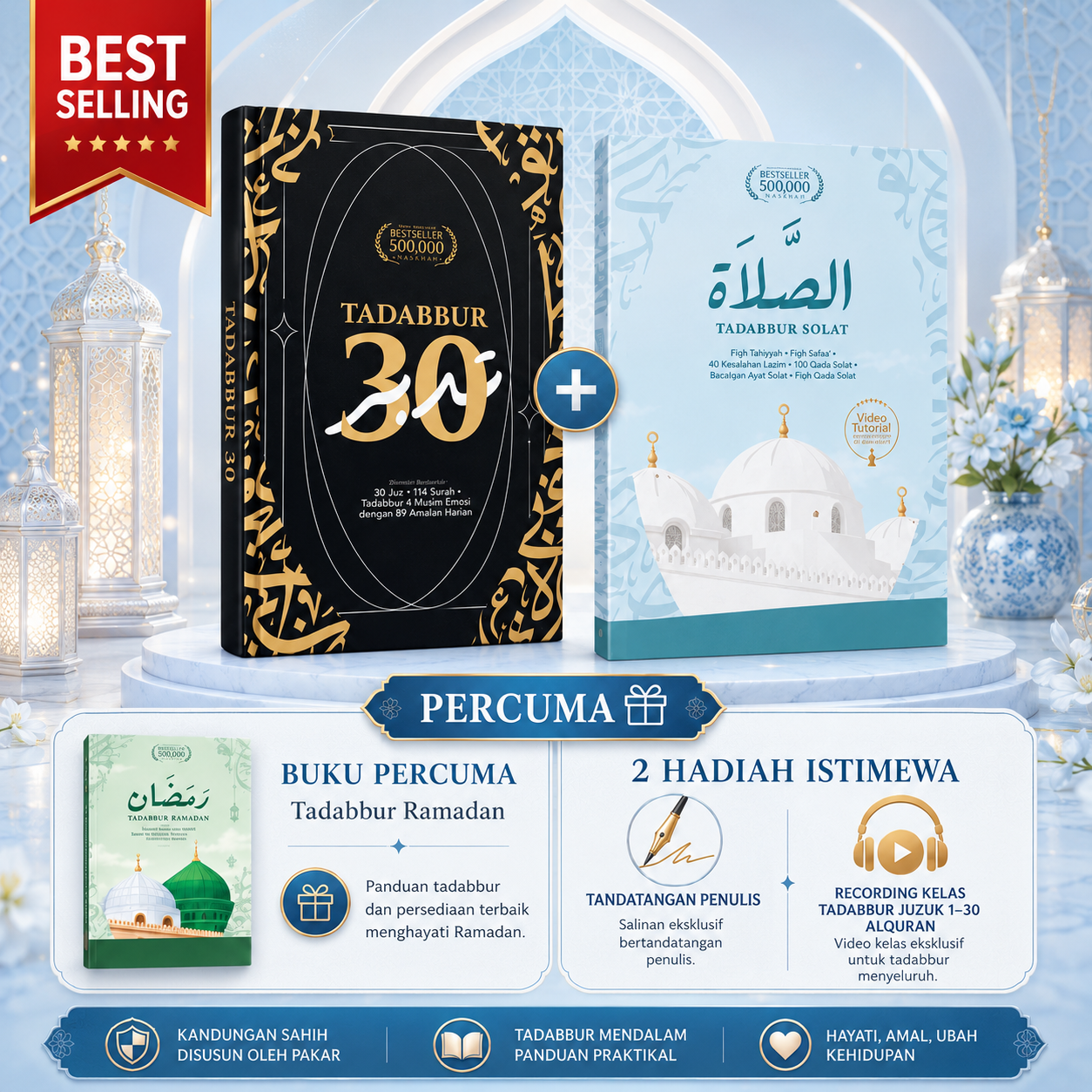 Set Combo - 2x Buku Tadabbur